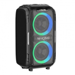 Głośnik bezprzewodowy Bluetooth W-KING T9 Pro 120W czarny-1034923