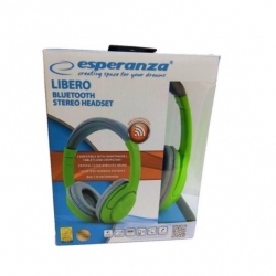 Słuchawki bezprzewodowe Esperanza LIBERO EH163G (kolor zielony)-112227