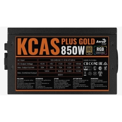 ZASILACZ AEROCOOL PGS KCAS PLUS 850W RGB 80+Gold-136783