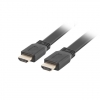 Kabel Lanberg CA-HDMI-21CU-0018-BK (HDMI M - HDMI M; 1,8m; kolor czarny)