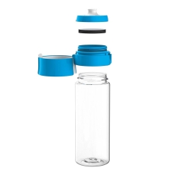 Butelka filtrująca Brita Fill&Go niebieska + 4 filtry MicroDisc-609052