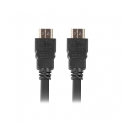 Kabel Lanberg CCS CA-HDMI-11CC-0010-BK (HDMI M - HDMI M; 1m; kolor czarny)-689113
